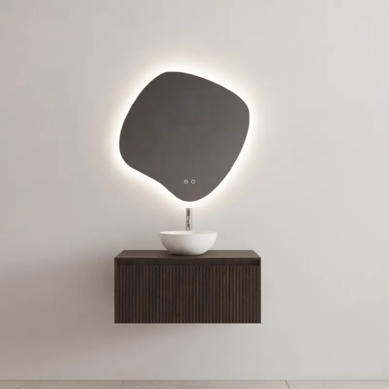 Koop Vandaag Onderkast Gliss Design Timotheus 70 CM Incl. Topplaat Charcoal