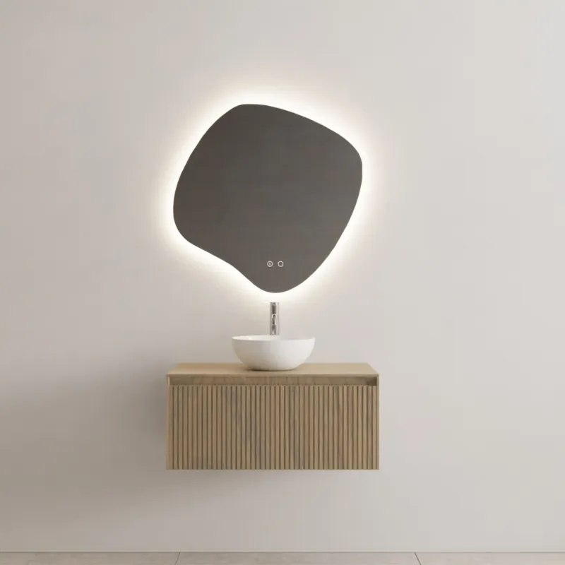 Express Levering Onderkast Gliss Design Timotheus 60 CM Incl. Topplaat Ash Grey